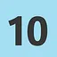 Clear Stage 10 icon