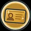 Gold License icon