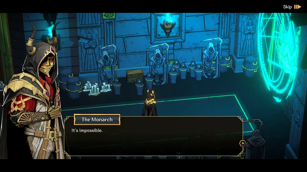 Vambrace: Dungeon Monarch - Monarch Skin 2: Hellforn's Mask Screenshot 1