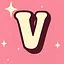 V icon