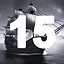 15 level completed icon