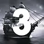 3 level completed icon