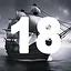 18 level completed icon
