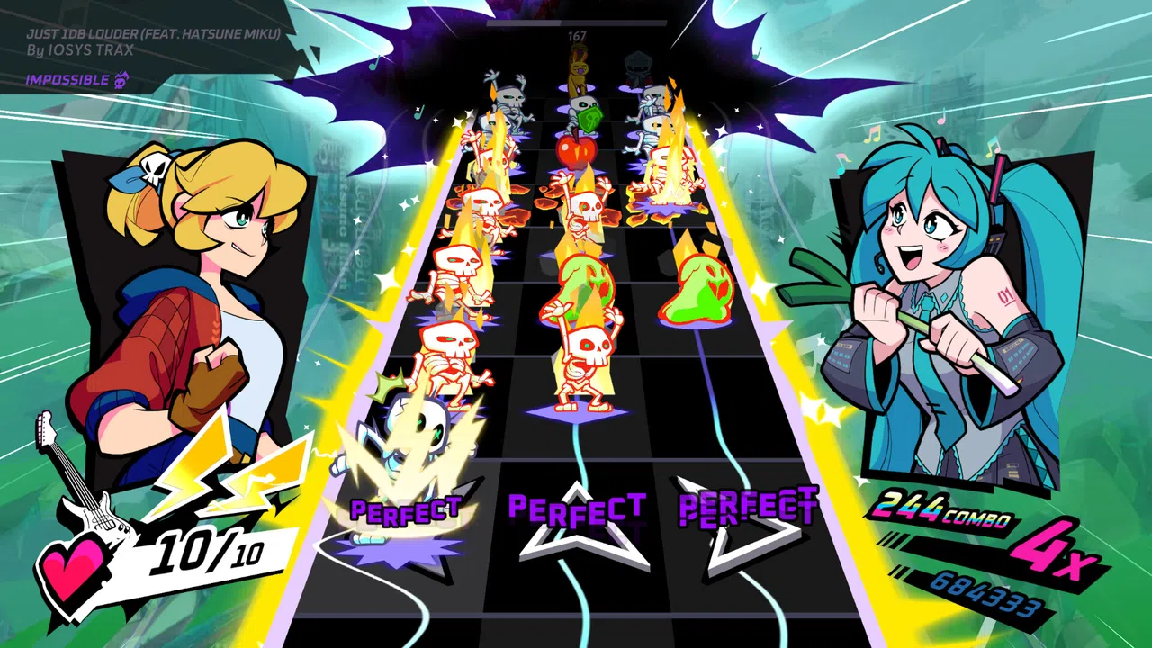 Rift of the NecroDancer: Hatsune Miku - "Just 1dB Louder" Screenshot 0