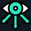 Donde pongo el ojo pongo la flecha icon