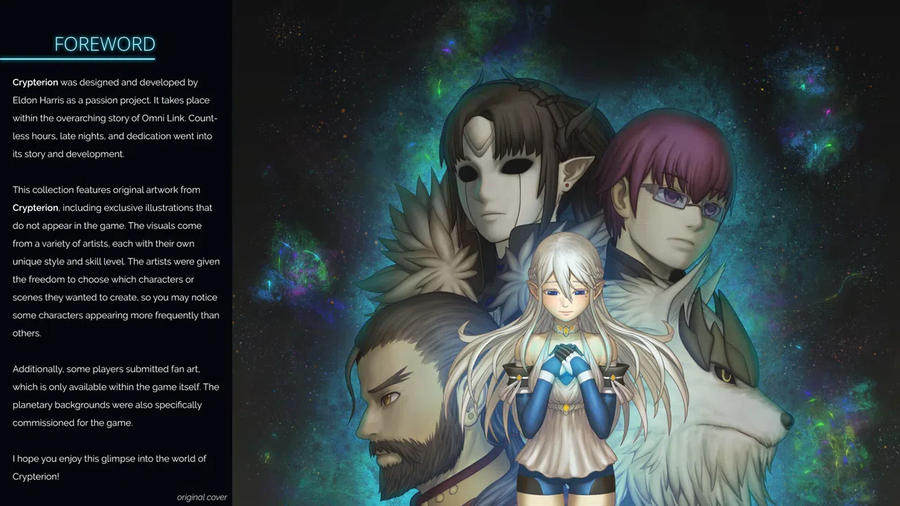 Crypterion - Digital Artbook Screenshot 0