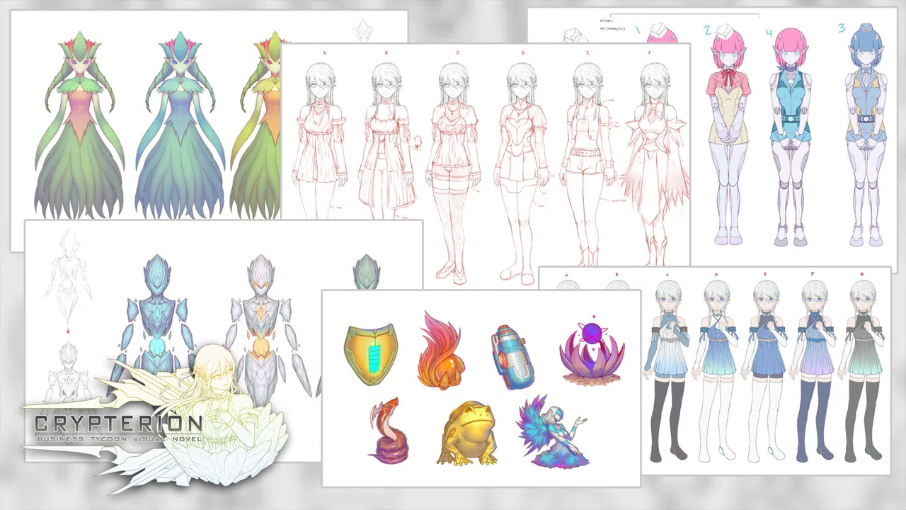 Crypterion - Digital Artbook Screenshot 5