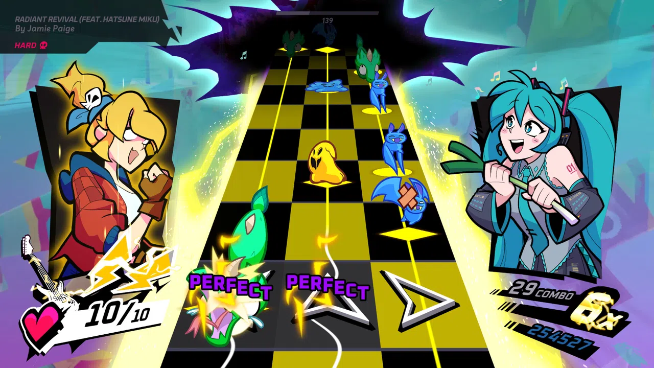 Rift of the NecroDancer: Hatsune Miku - "Radiant Revival" Screenshot 1