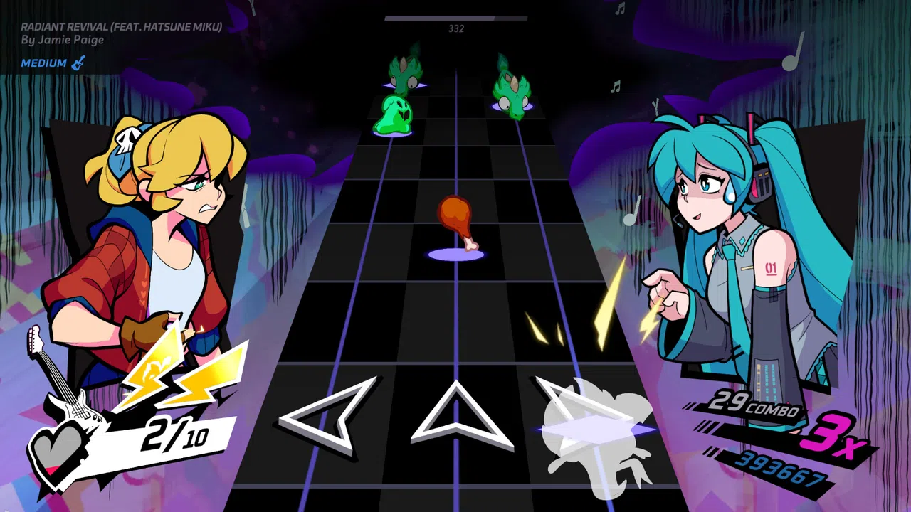 Rift of the NecroDancer: Hatsune Miku - "Radiant Revival" Screenshot 2