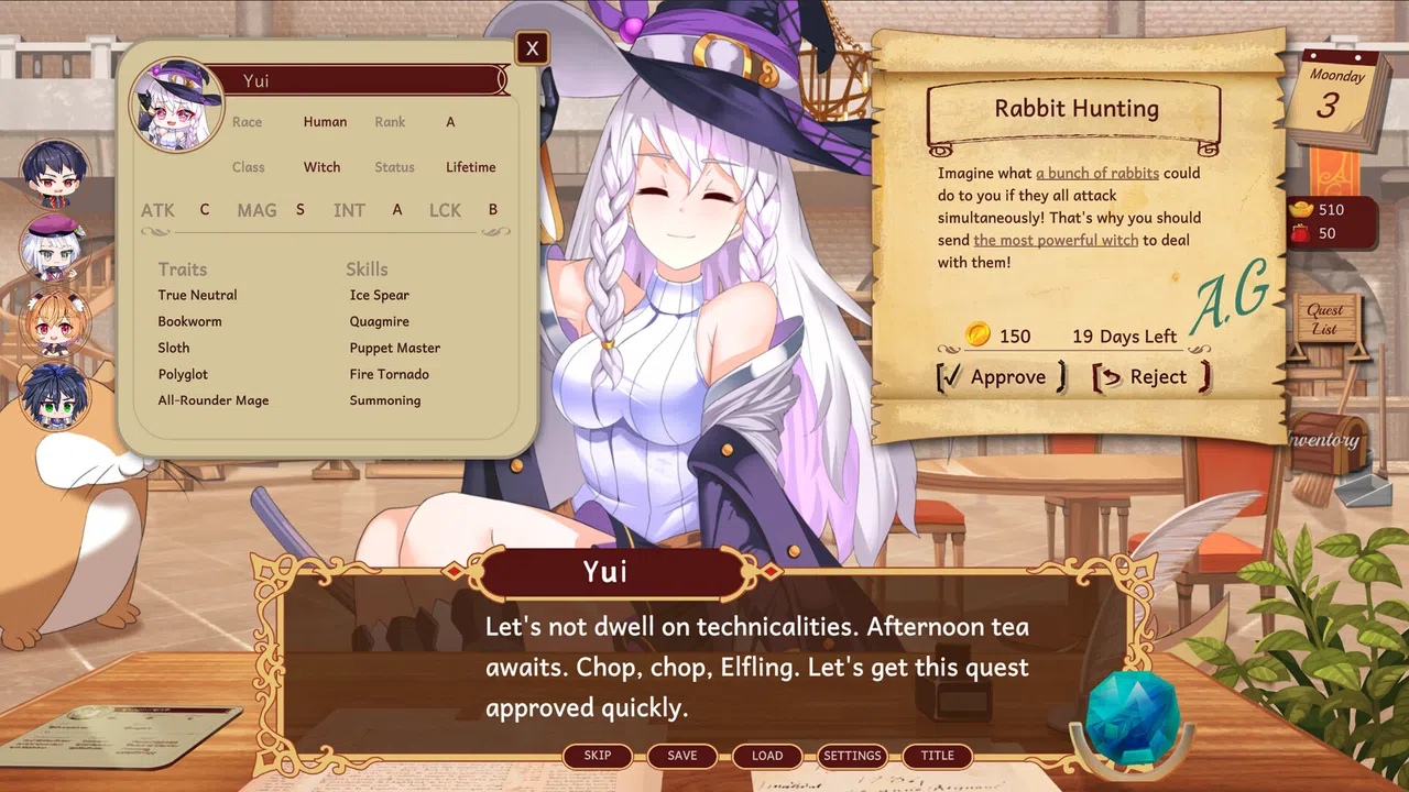 Adventurers Guild Receptionist Screenshot 4