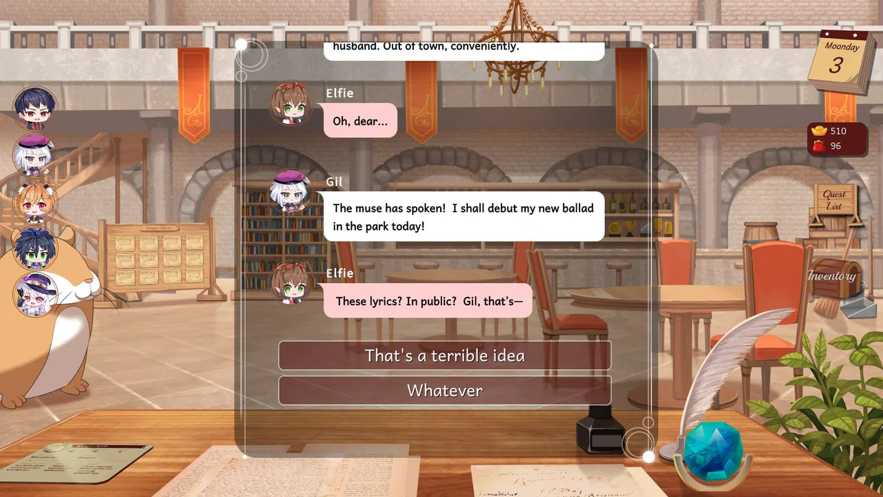 Adventurers Guild Receptionist Screenshot 3