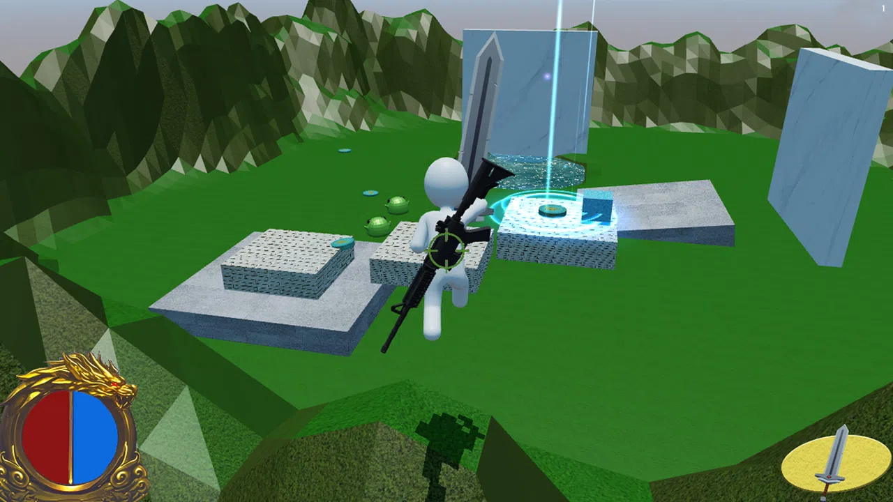 Third-Person Shooter and Platform Jumping and Level-based Adventure Screenshot 0