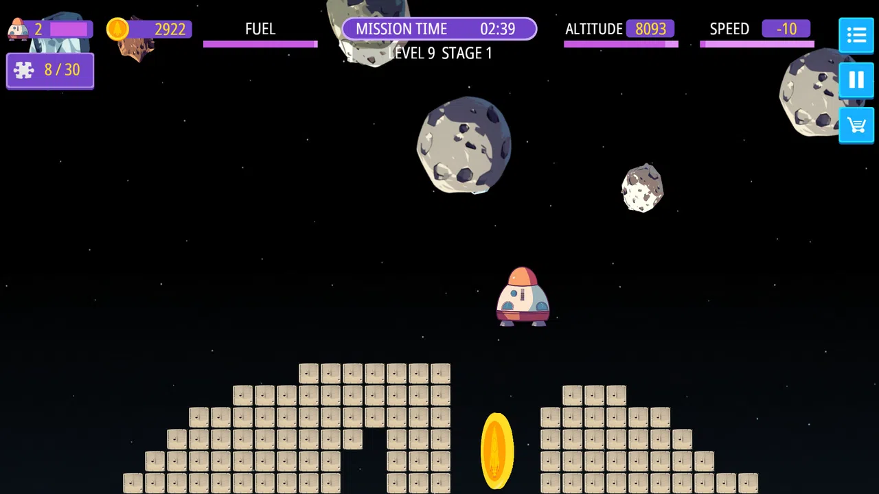 Zero Gravity Heroes Screenshot 0