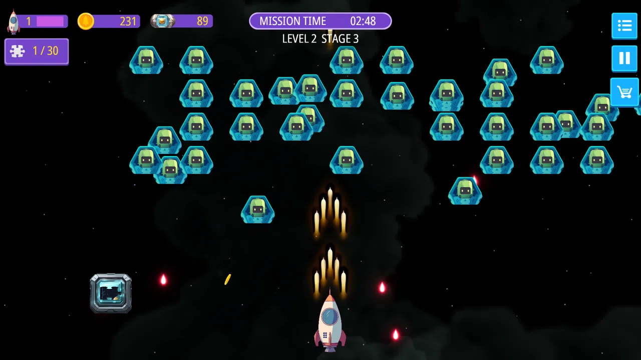 Zero Gravity Heroes Screenshot 2