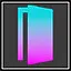 The world behind a door icon
