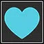 Over head and ears icon