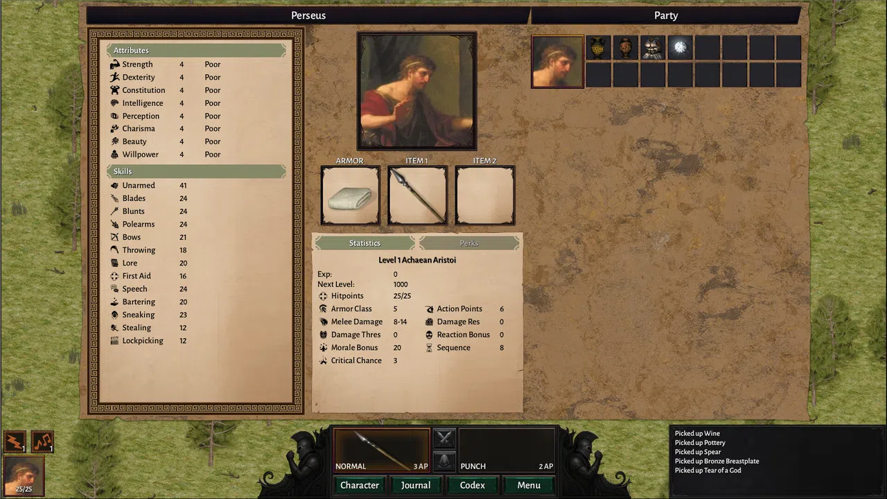 Aletheia: Prophecy of Perseus Screenshot 1