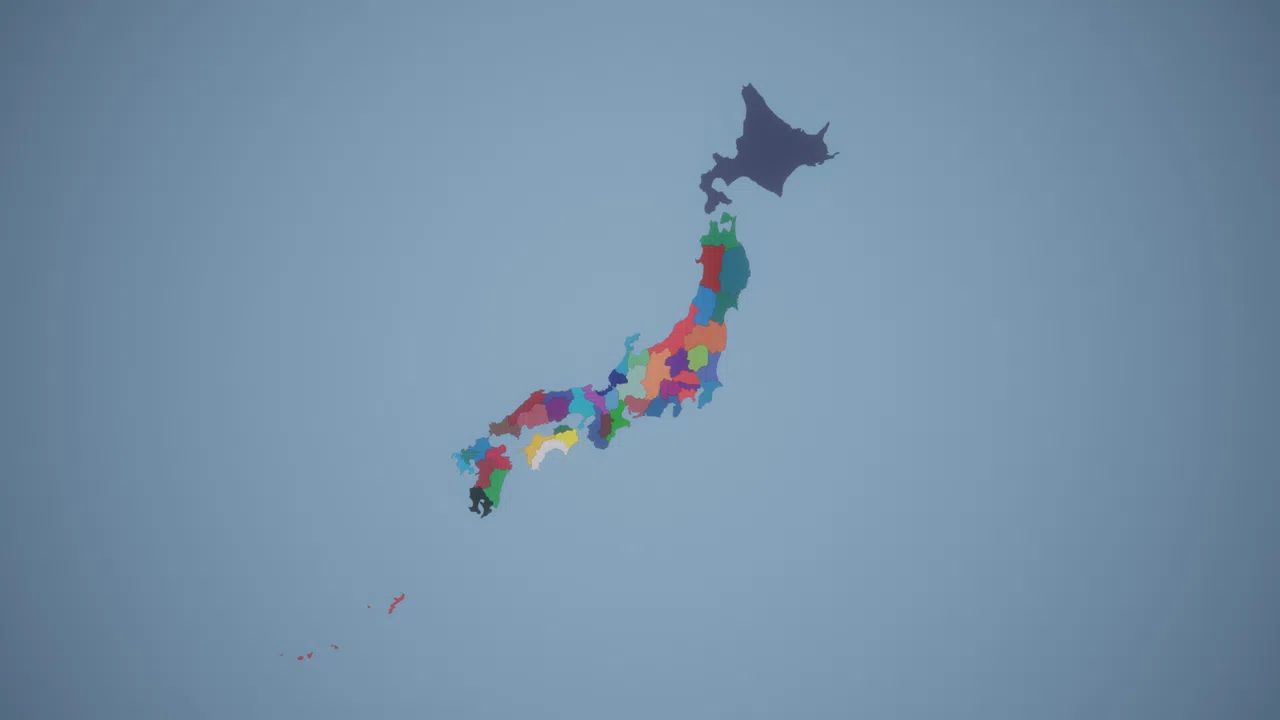 Simulator Countries - regions of Japan Screenshot 0