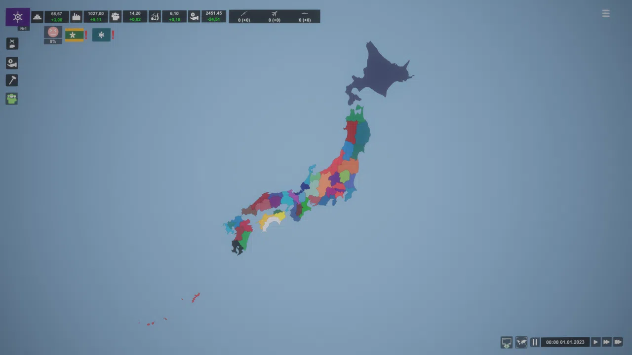 Simulator Countries - regions of Japan Screenshot 2