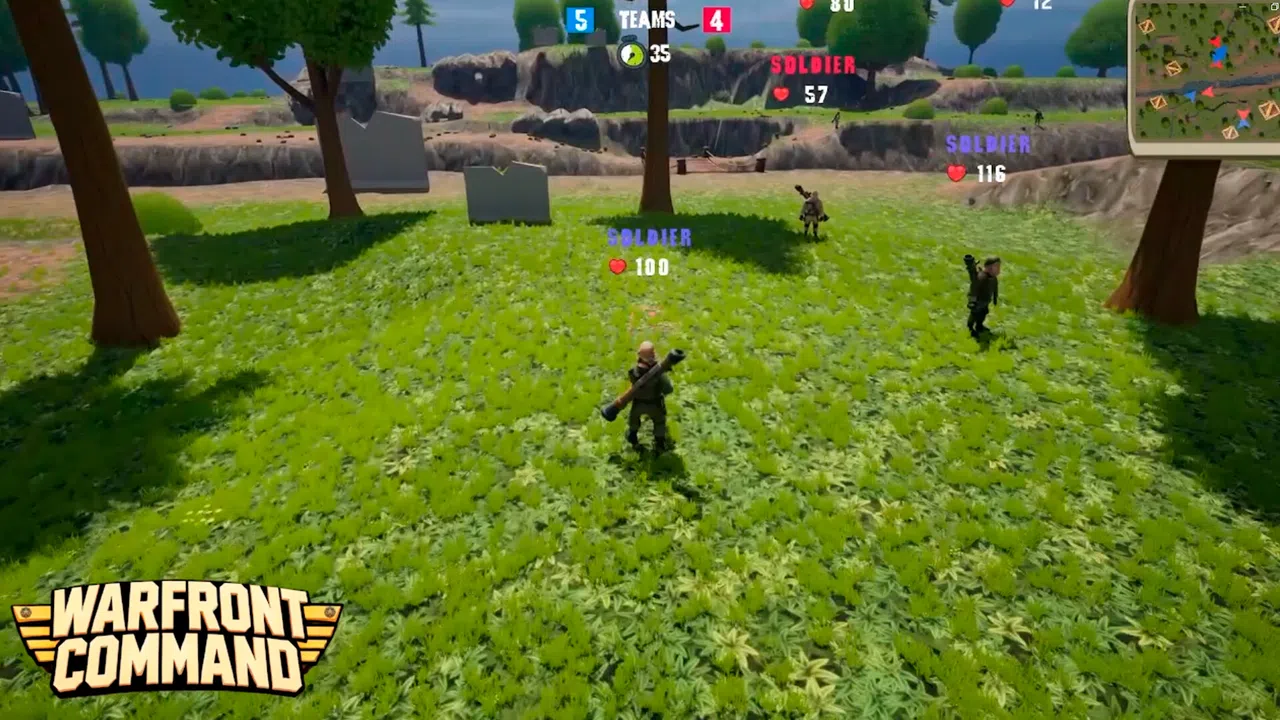 Warfront Command Demo Screenshot 0