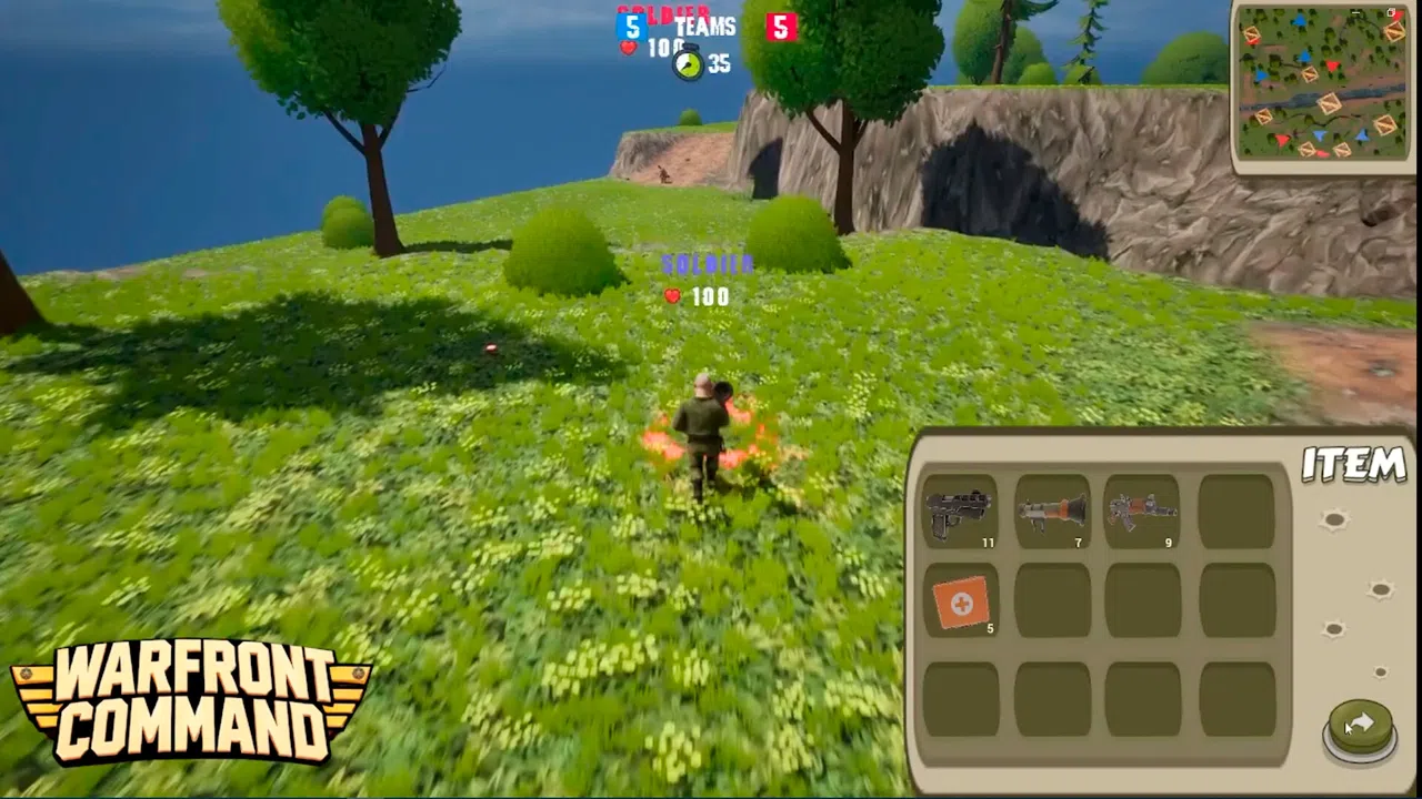 Warfront Command Demo Screenshot 1