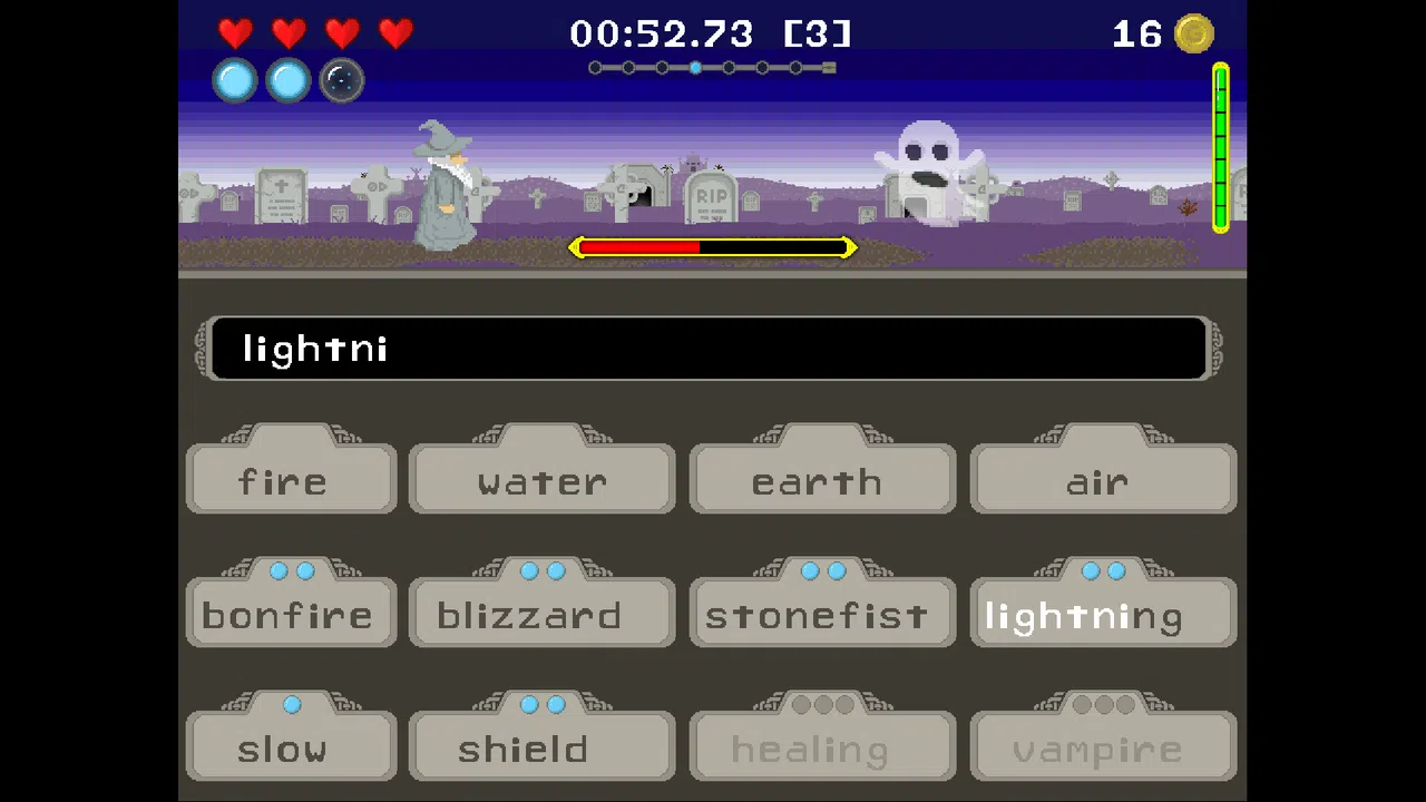 The Elementalist Typing Screenshot 1