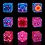 Retrieve cubes icon