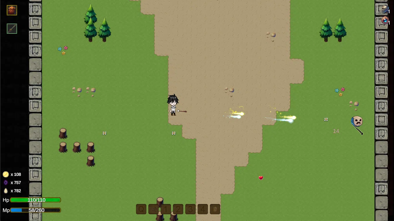 Reincarnation in Another World Demo Screenshot 0