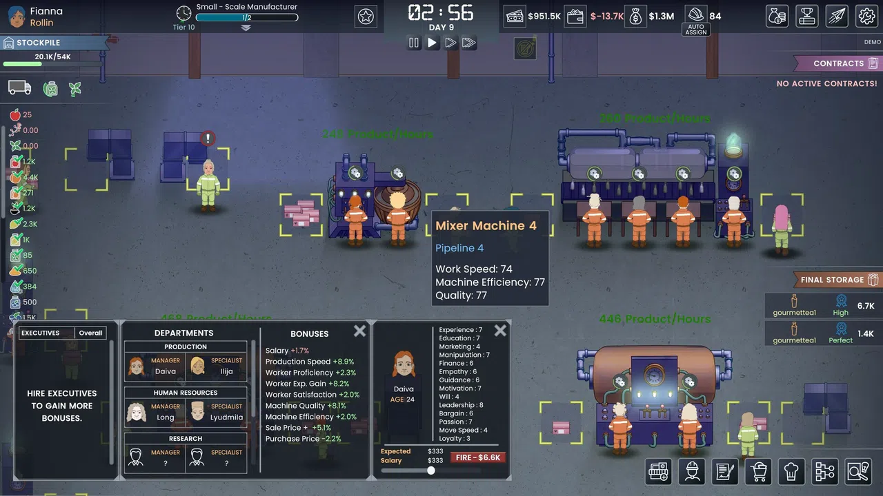 Fizz Flow: Factory Management Screenshot 6