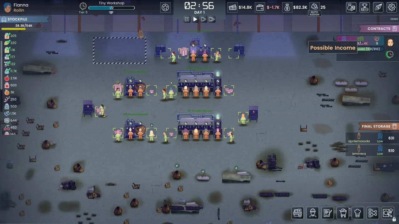 Fizz Flow: Factory Management Screenshot 8