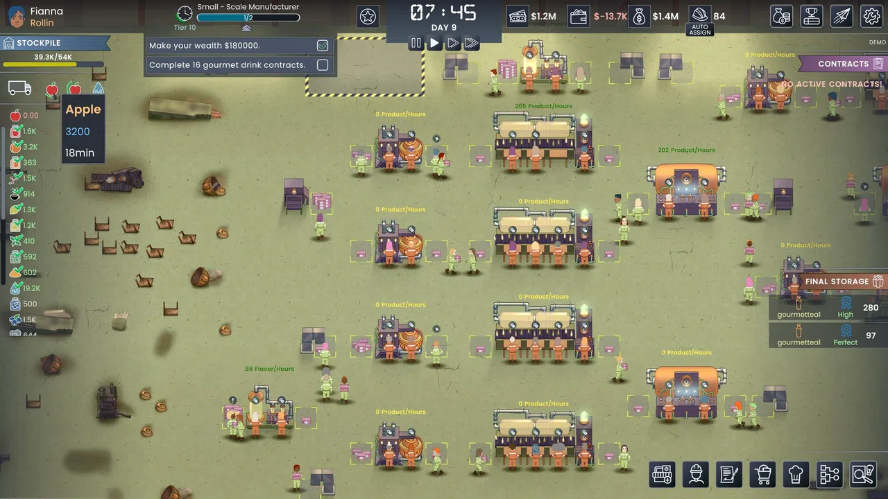 Fizz Flow: Factory Management Screenshot 0
