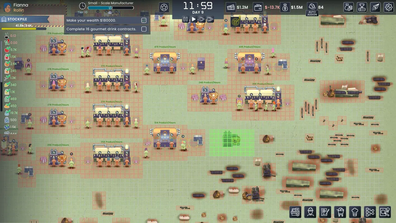 Fizz Flow: Factory Management Screenshot 4