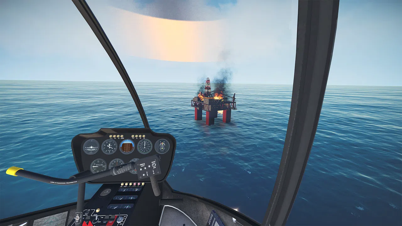 Helicopter Simulator 2025 - Real Flight PC/VR Screenshot 12