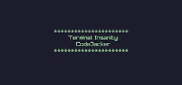 Terminal Insanity: CodeJacker
