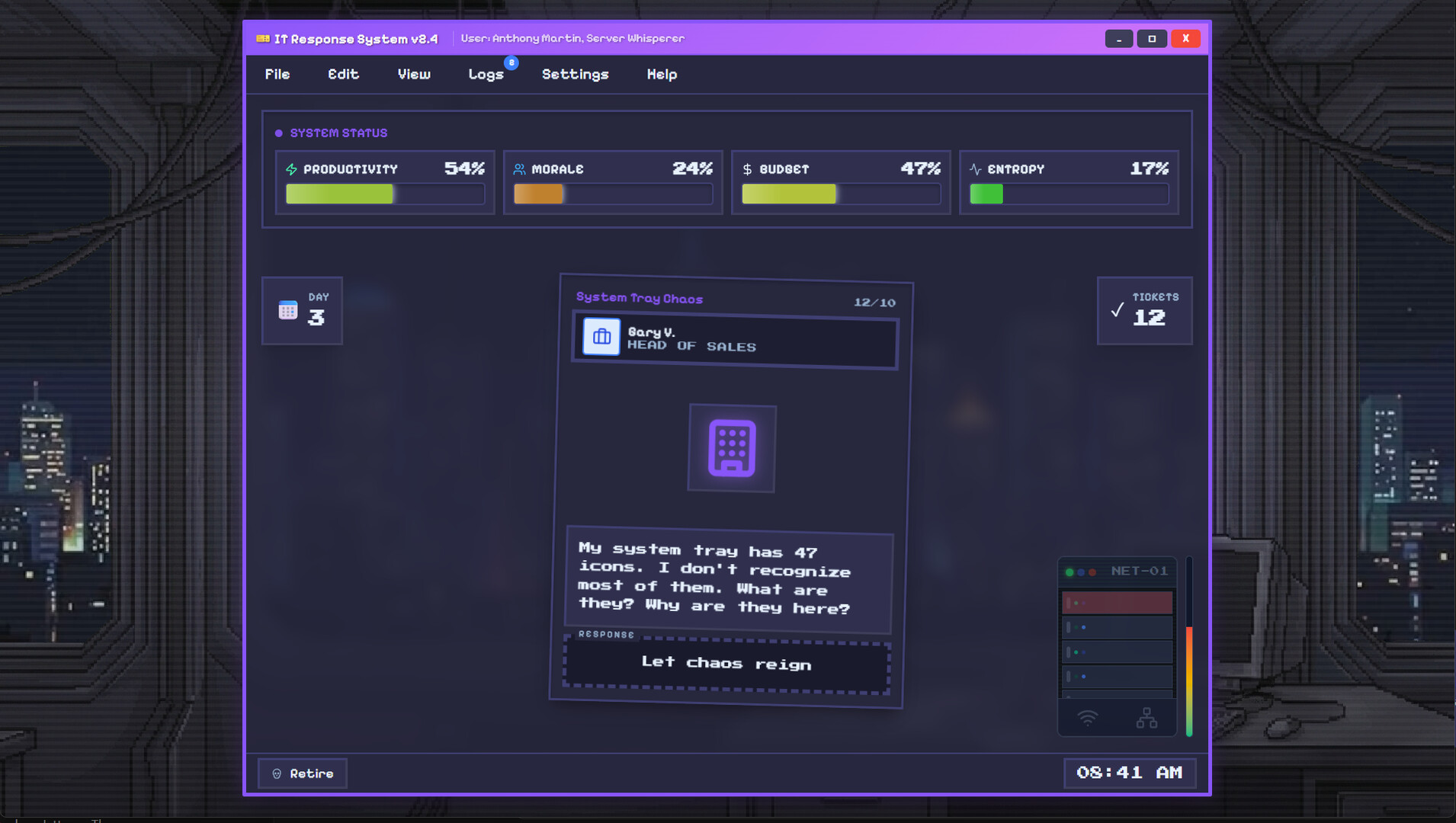 I.T Never Ends Screenshot 1