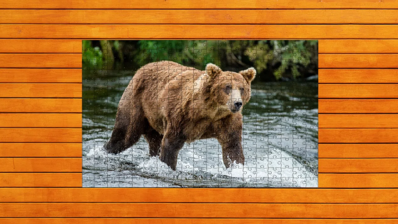 Bear vs. Wolf Jigsaw Puzzle - Expansion Pack 3 Screenshot 0