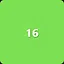 Sixteenth icon