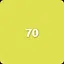 Seventieth icon