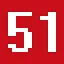 Letter 51 icon