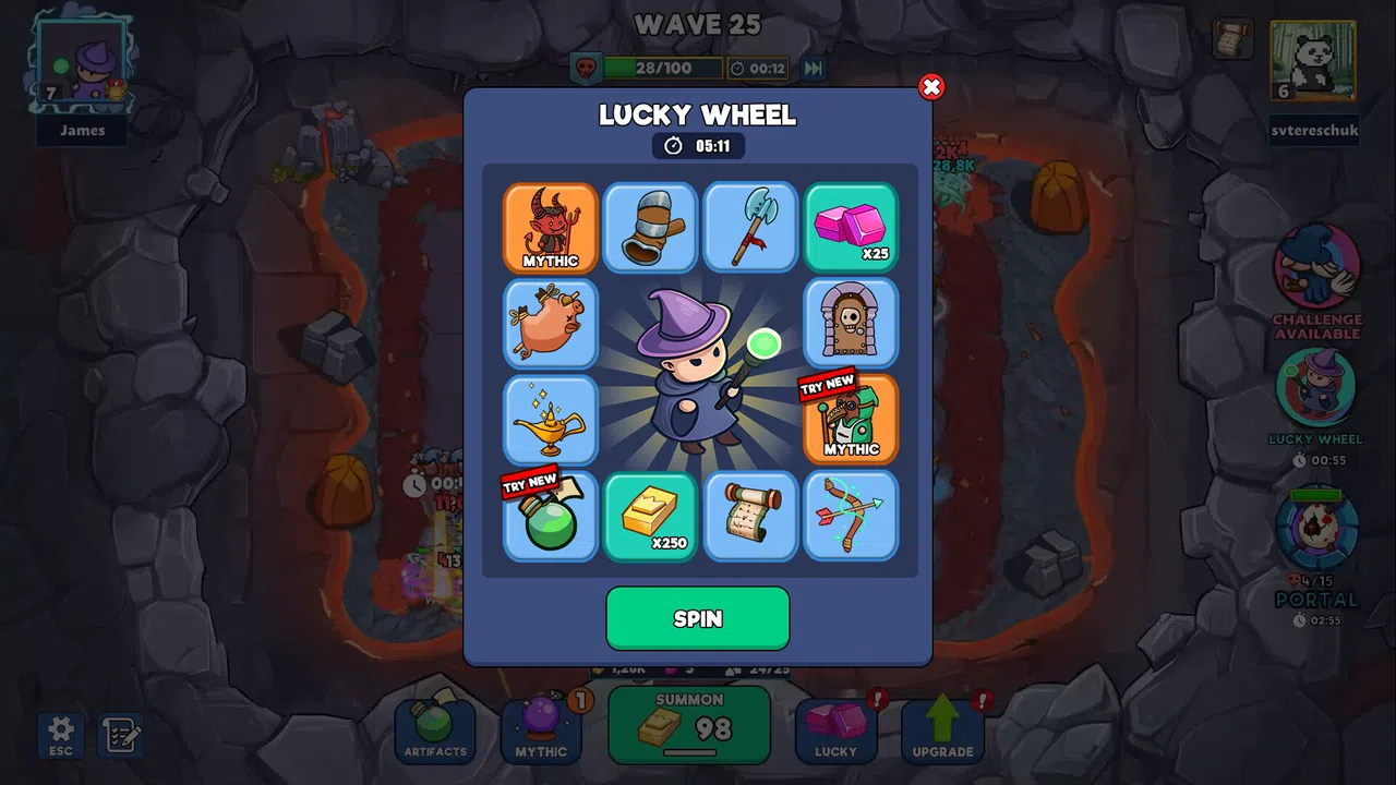 ChanceLot TD: Merge Wars Screenshot 4