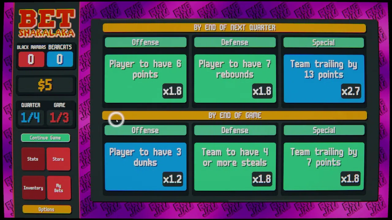 RNG JAM Screenshot 1