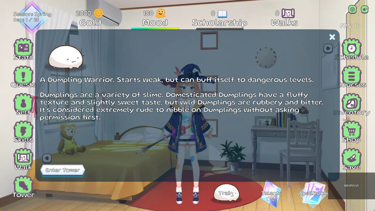 Raising Niziiro: Albion's Witch Demo Screenshot 2