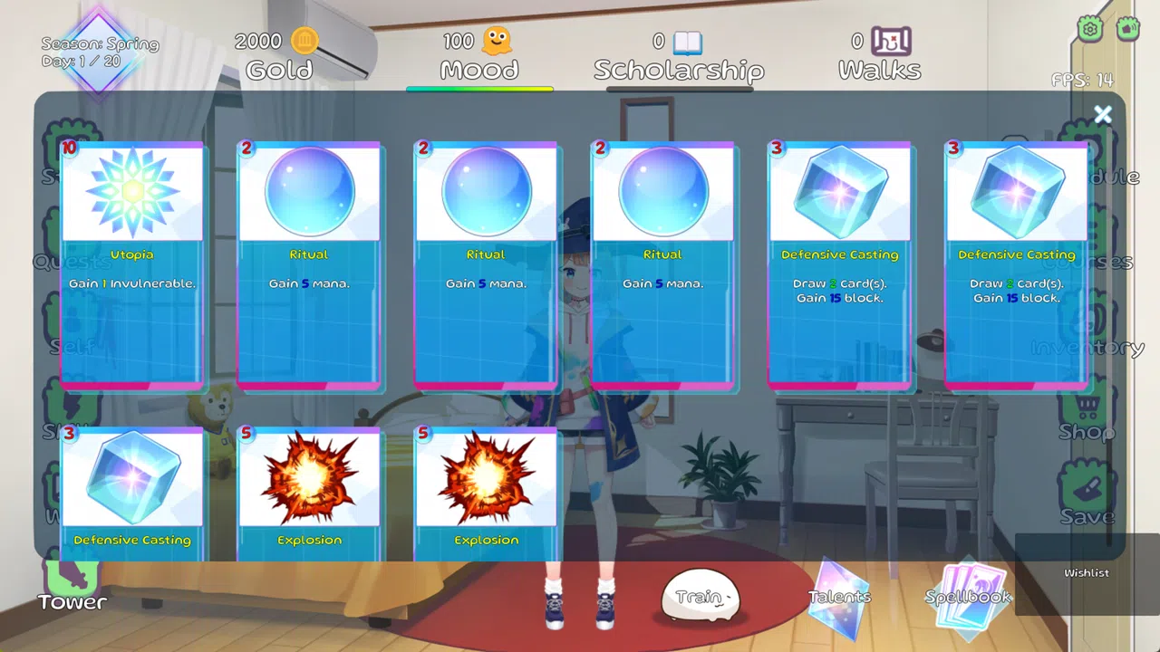 Raising Niziiro: Albion's Witch Demo Screenshot 1