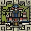 Mayan pyramids icon