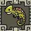 A chameleon icon