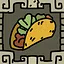 A taco icon