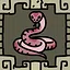 A snake icon