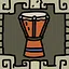 A drum icon