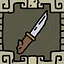 A knife icon