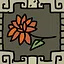 The dahlia icon